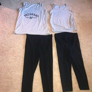 Large maternity clothes